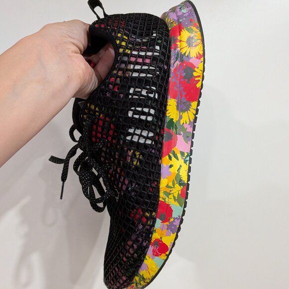 No Bull Floral Mesh Training Shoes Midnight Tropical Size 9.5 - Picture 4 of 6